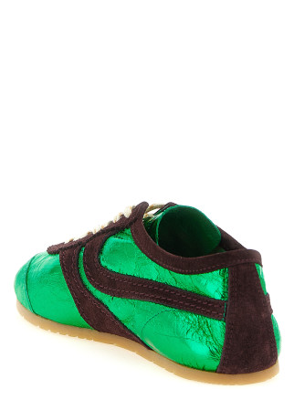 Кроссовки DRIES VAN NOTEN Laminated leather sneakers (2610117220207608) #