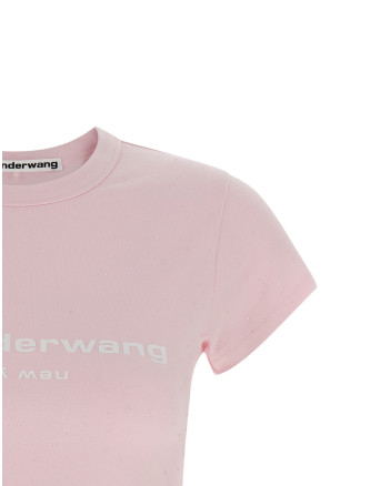 Футболка ALEXANDER WANG 'Logo Baby Tee' (1CC2261292680) #