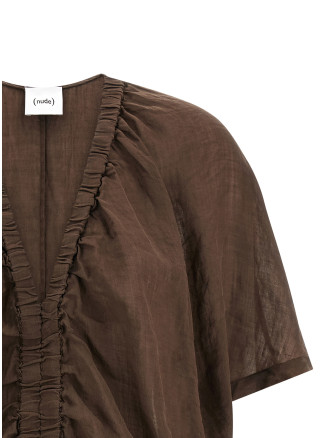 Рубашка, блузка NUDE Cropped blouse (1103E2642108) #