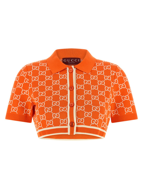 Свитер, кардиган GUCCI GG jacquard cardigan (856263XKE0M6027) #1