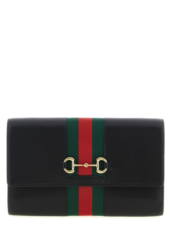 Кошелек, кардхолдер GUCCI 'Gucci Horsebit Web' (867120AAGOQ1057) #1