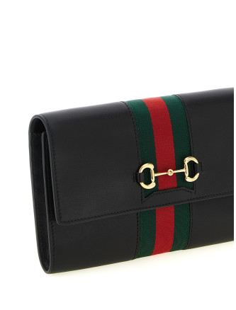 Кошелек, кардхолдер GUCCI 'Gucci Horsebit Web' (867120AAGOQ1057) #