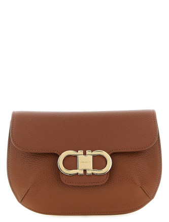 Сумка через плечо FERRAGAMO 'Double Gancini'