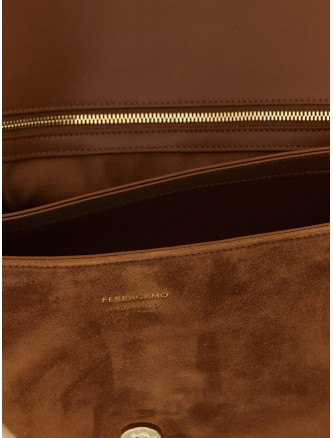 Сумка на плечо FERRAGAMO 'Th L' (791187NATURALERST) #