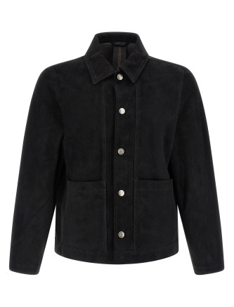 Кожаная куртка GIORGIO BRATO Fiore suede jacket