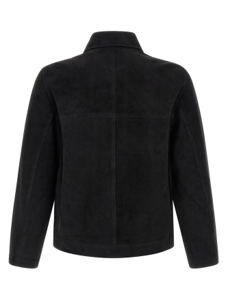 Кожаная куртка GIORGIO BRATO Fiore suede jacket (GU26S28002CMIPNERO) #