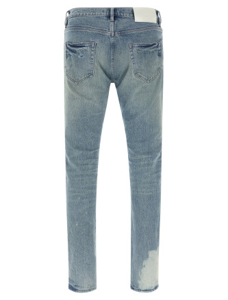 Джинсы PURPLE 'P001 Repairs' (P001SGRP226LTINDIGO) #