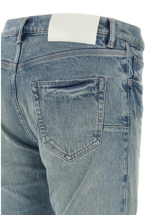 Джинсы PURPLE 'P001 Repairs' (P001SGRP226LTINDIGO) #