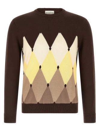 Свитер, кардиган BALLANTYNE Argyle sweater