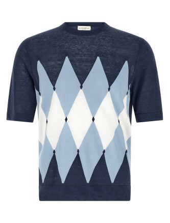 Футболка BALLANTYNE T-shirt Argyle