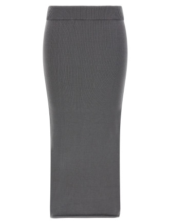 Миди ENTIRE STUDIOS 'Raw Knit skirt