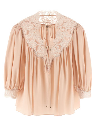 Рубашка, блузка CHLOÉ Lace blouse