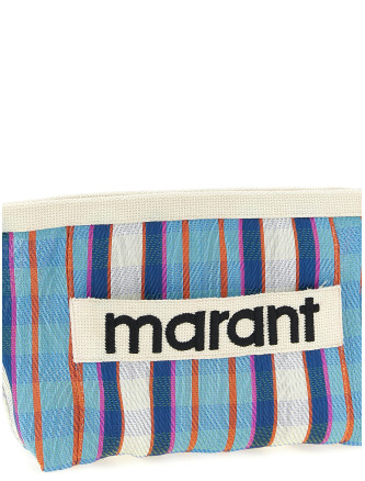 Клатч ISABEL MARANT 'Powden' (PO0001FAA1X17MTUCK) #