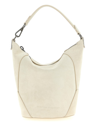 Ручная сумка BRUNELLO CUCINELLI Suede handbag