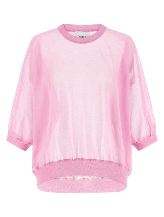 Свитер, кардиган NUDE Semi-sheer cotton sweater (1101E2633202) #1