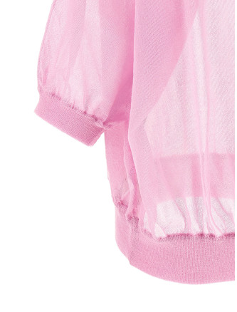 Свитер, кардиган NUDE Semi-sheer cotton sweater (1101E2633202) #