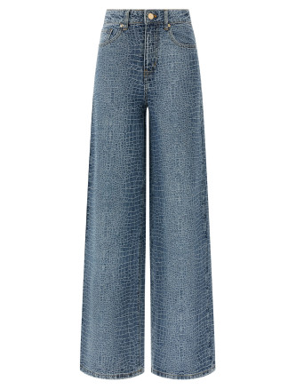 Джинсы SELF PORTRAIT 'Rhinestone'