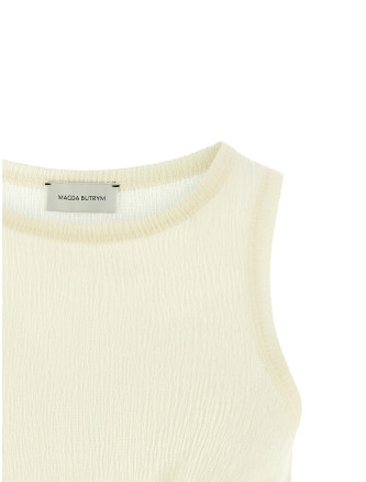 Повседневный топ MAGDA BUTRYM 'Top 01 Beach Cream' (141526CREAM) #