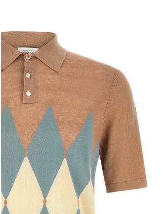 Поло BALLANTYNE Polo Argyle (B2W02614L2094033) #