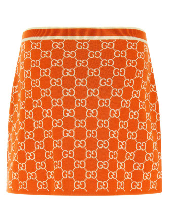 Макси GUCCI GG jacquard skirt