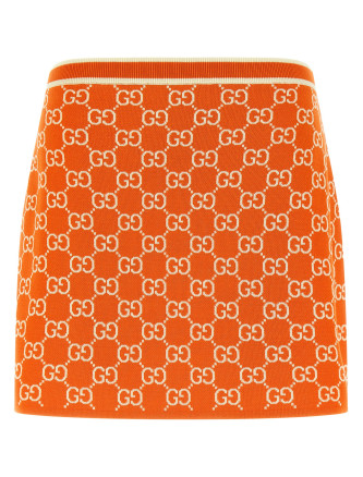 Макси GUCCI GG jacquard skirt (856264XKE0M6027) #