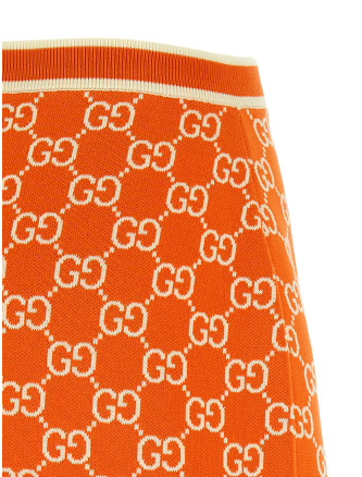 Макси GUCCI GG jacquard skirt (856264XKE0M6027) #