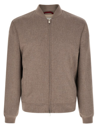 Куртка-бомбер BRUNELLO CUCINELLI Cashmere bomber jacket