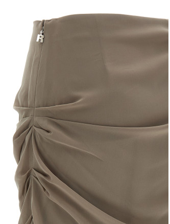 'Chiffon Draped' mini skirt (115521816816) #