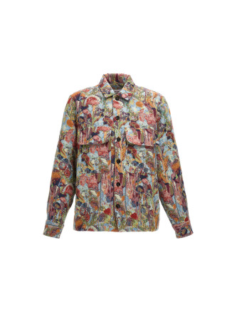 Рубашка, блузка LC23 Jacquard overshirt