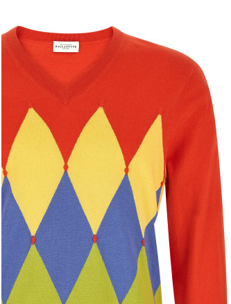 Свитер, кардиган BALLANTYNE Argyle sweater (B2P00114CA892004) #