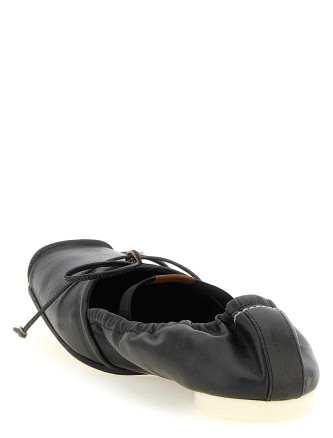 Балетки MM6 MAISON MARGIELA Square toe ballet flats (S66WZ0037P7706HB495) #