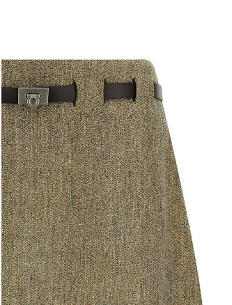 Макси FERRAGAMO 'Gancini' (790509MULTICOLOR) #