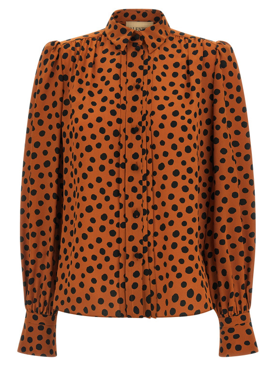 Рубашка, блузка VALENTINO GARAVANI Polka dot print shirt (B0AB8E2A62U46) #1