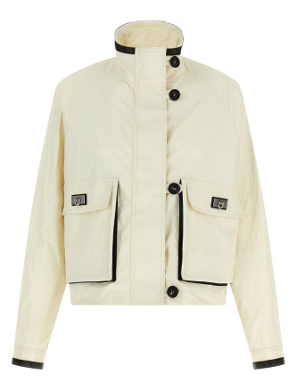 Повседневная куртка FERRAGAMO Tech linen jacket