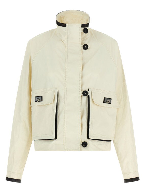 Tech linen jacket (790544MASCARPONE) #1