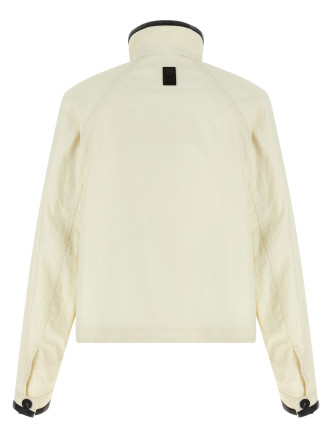 Tech linen jacket (790544MASCARPONE) #