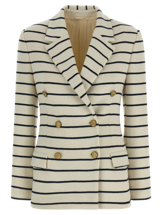 Blazer BRUNELLO CUCINELLI Striped sweater blazer (M019T7793CIX07) #1