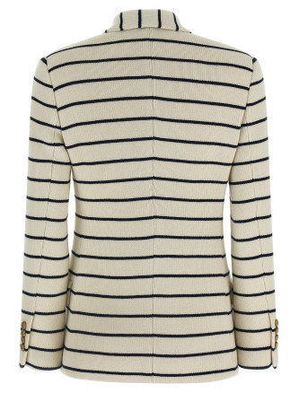 Blazer BRUNELLO CUCINELLI Striped sweater blazer (M019T7793CIX07) #