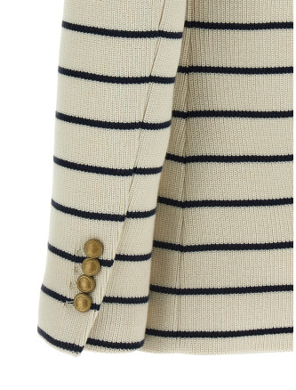 Blazer BRUNELLO CUCINELLI Striped sweater blazer (M019T7793CIX07) #