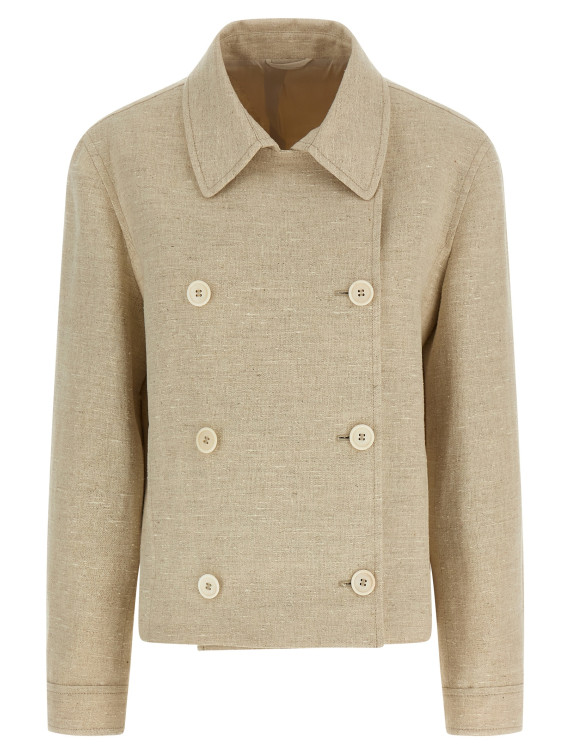 Повседневная куртка BRUNELLO CUCINELLI Double-breasted jacket (MH5227619C001) #1