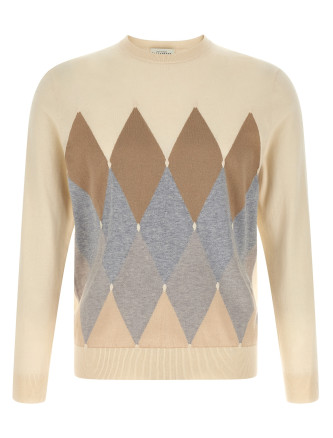 Свитер, кардиган BALLANTYNE Argyle sweater