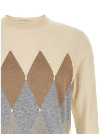Свитер, кардиган BALLANTYNE Argyle sweater (B2P00014CA898011) #