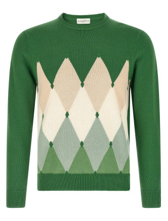 Свитер, кардиган BALLANTYNE Argyle sweater