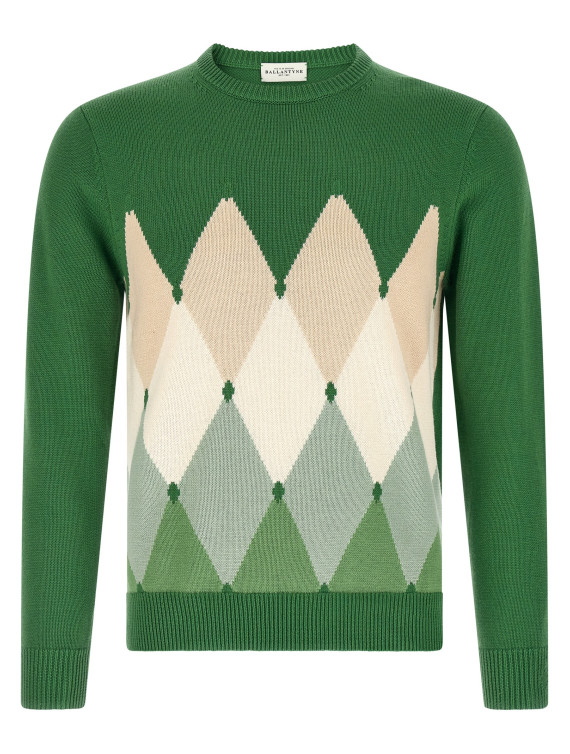 Свитер, кардиган BALLANTYNE Argyle sweater (B2P0007C01193519) #1