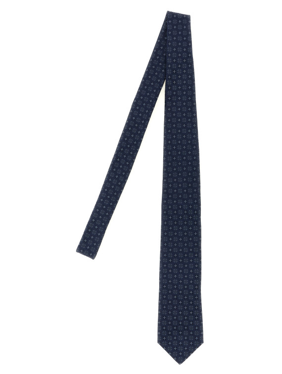 Галстук, папильон BRUNELLO CUCINELLI Geometric design tie (MR8360018C004) #1