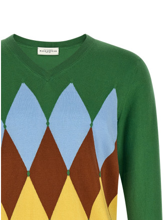 Свитер, кардиган BALLANTYNE Argyle sweater (B2P00114CA892517) #