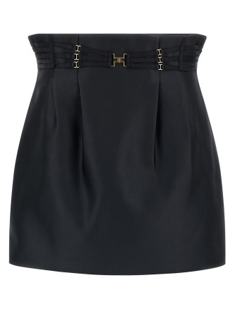 Макси ELISABETTA FRANCHI Mini strap skirt