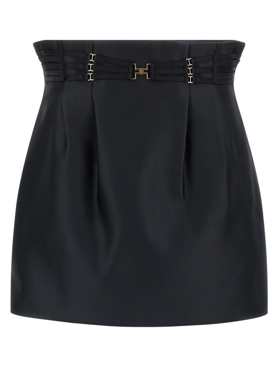 Макси ELISABETTA FRANCHI Mini strap skirt (GO18962E2110) #1