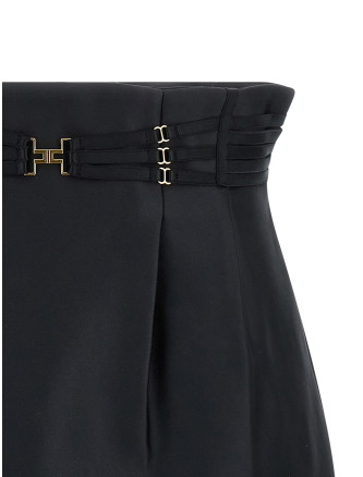 Макси ELISABETTA FRANCHI Mini strap skirt (GO18962E2110) #