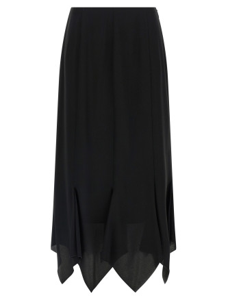 Миди VALENTINO GARAVANI Valentino Garavani crêpe de chine skirt